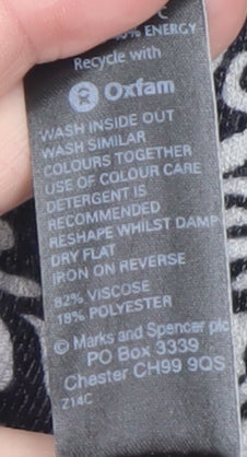 Womens UK Size 12 Marks and Spencer Multicoloured Pullover Jumper