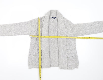 Womens UK Size 12 Maine New England Grey Cardigan Jumper