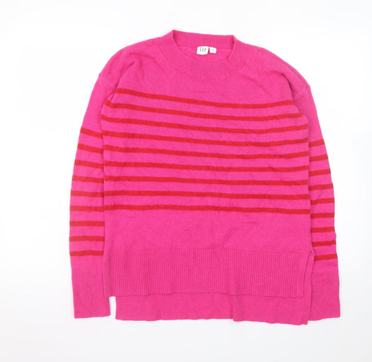 Womens UK Size XS Gap Pink Pullover Jumper