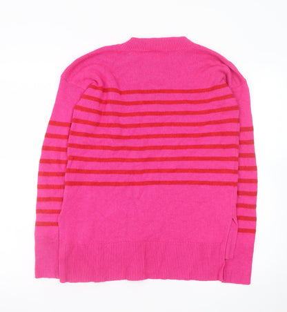 Womens UK Size XS Gap Pink Pullover Jumper