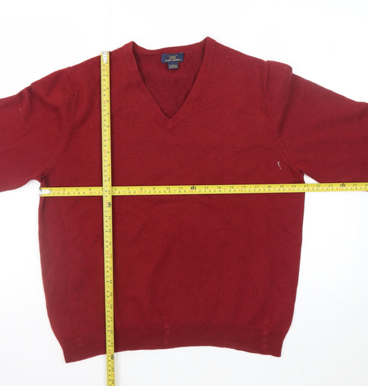 Mens UK Size L Brooks Brothers Red Pullover Jumper