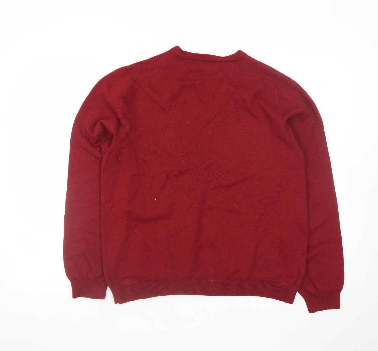 Mens UK Size L Brooks Brothers Red Pullover Jumper