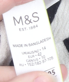 Womens UK Size 14 Marks and Spencer Multicoloured Pullover Jumper