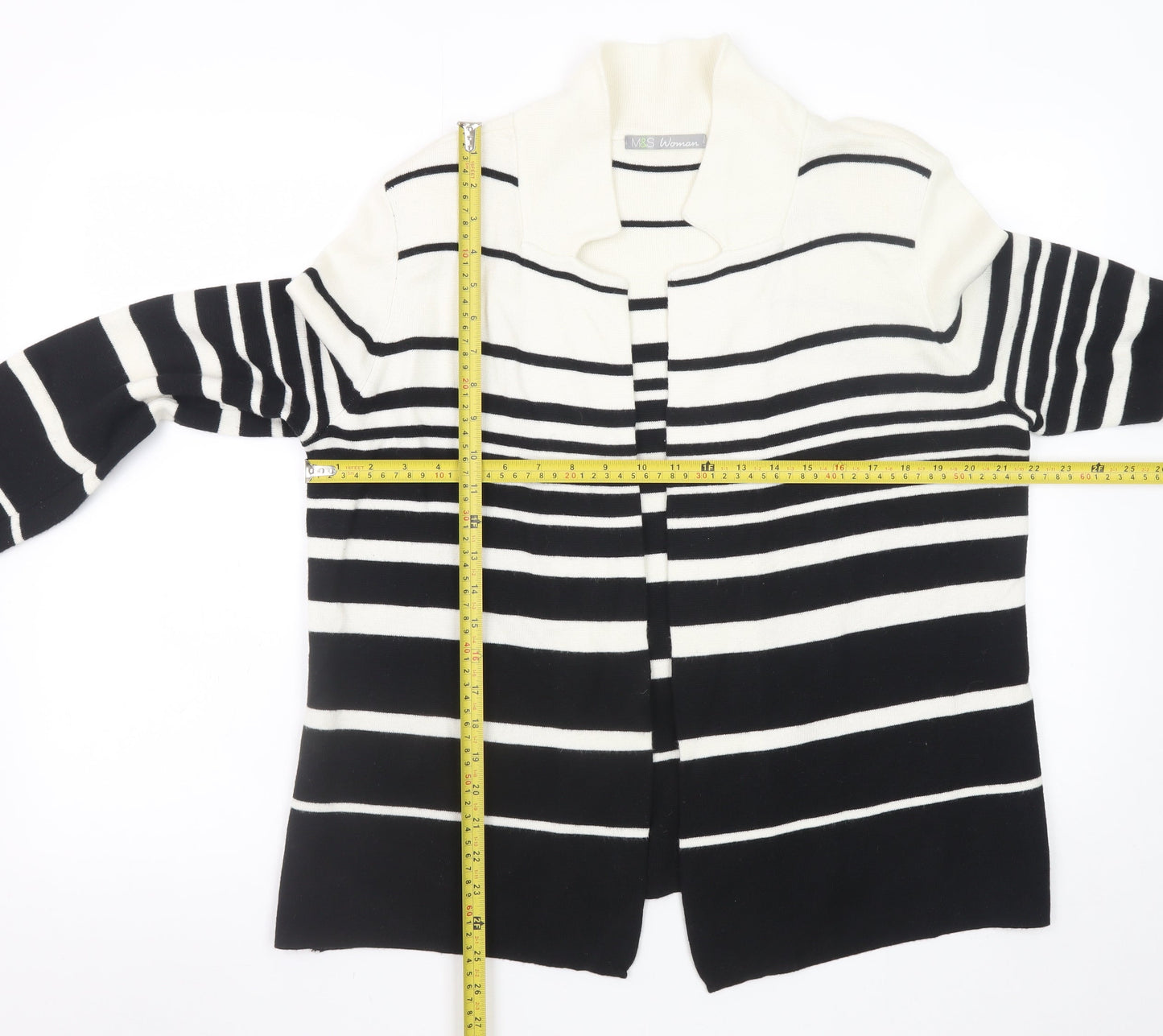 Womens UK Size 18 Marks and Spencer Black Cardigan Jumper