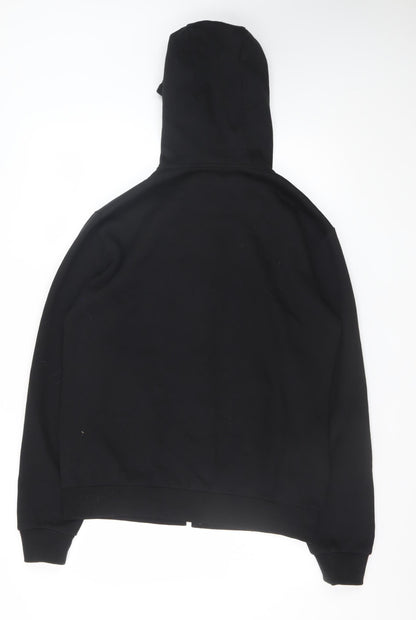 Emporio Armani EA7 Men's Black Full Zip Hoodie Size M Designer Sweatshirt