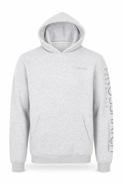 Crosshatch Men's Grey Pullover Hoodie Size S Regular Fit