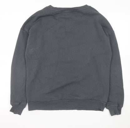 Next Women’s Grey Star Print Pullover Sweatshirt Medium