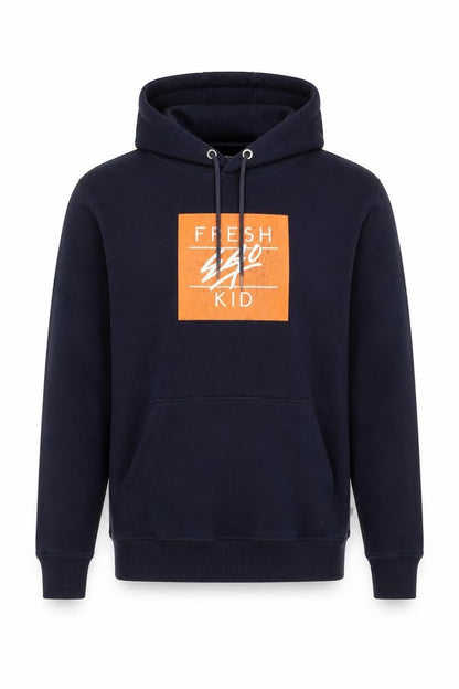 Fresh Ego Kid Men’s Blue Pullover Hoodie L Streetwear Logo