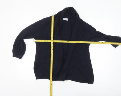 Wallis Women’s Black Open Cardigan Knit Jumper Size M