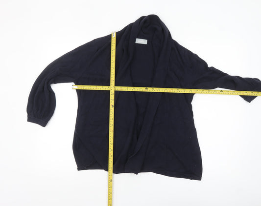 Wallis Women’s Black Open Cardigan Knit Jumper Size M