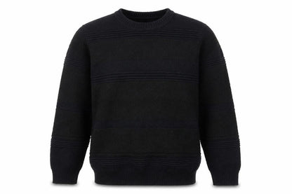 Marks and Spencer Mens Black 2XL Crew Neck Knit Jumper