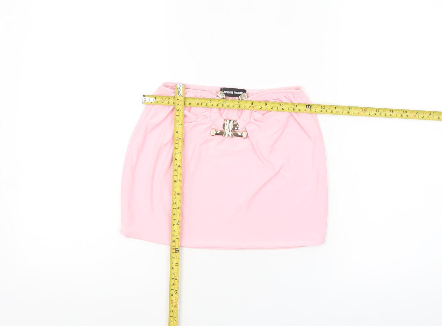 AllTrends Fashion Women's Pink Halter Camisole Top Size 12
