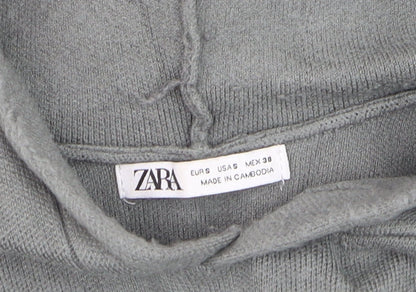 Mens UK Size M Zara Grey Pullover Jumper