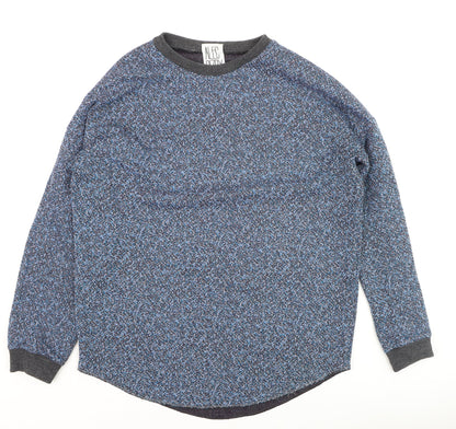 Alec Bizby Women's Blue Crew Neck Knit Pullover Jumper M