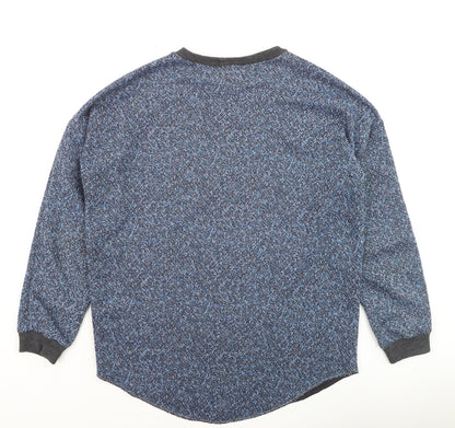 Alec Bizby Women's Blue Crew Neck Knit Pullover Jumper M