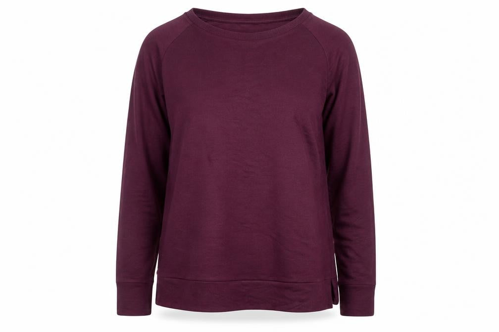 Gap Womens Purple Crew Neck Long Sleeve Pullover Jumper Size S