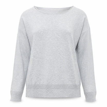 Philosophy Womens Grey Small Crew Neck Long Sleeve Pullover Jumper