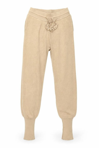 Brave Soul Women’s Beige Knit Jogger Trousers XS
