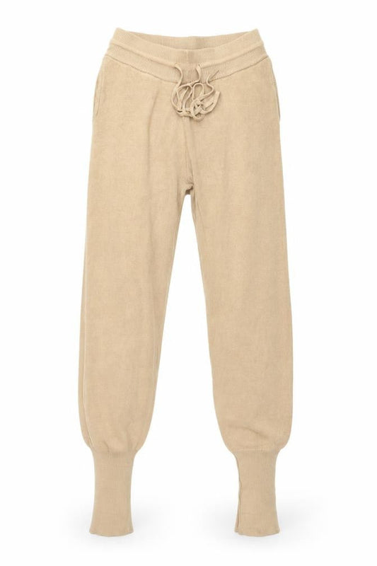 Brave Soul Women’s Beige Knit Jogger Trousers XS