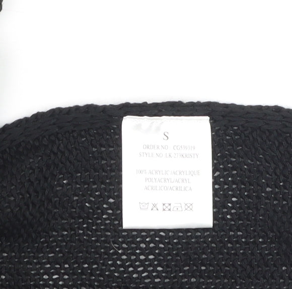 Brave Soul Women's Black Knit Sleeveless Tank Top Size S