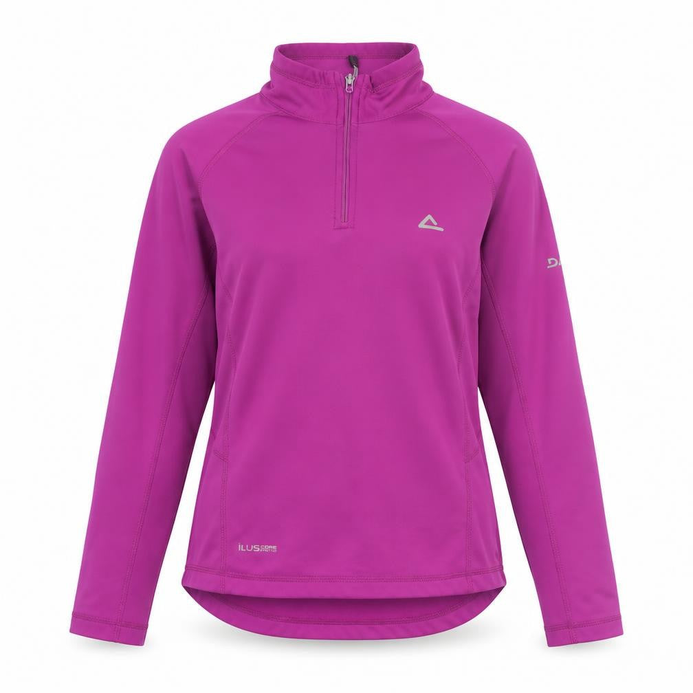 Dare 2b Womens Pink 1/2 Zip Pullover Sweatshirt Size 8