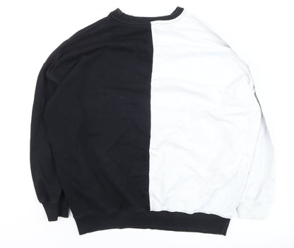 Disney Cruella by George Women Black White Size 10 Pullover Sweatshirt