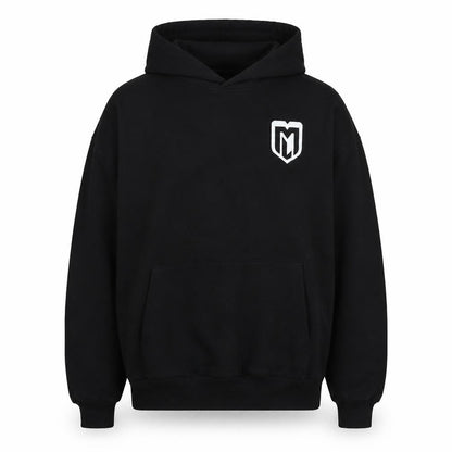 Aviator Nation Mens Black L Pullover Hoodie with Logo