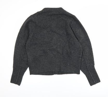 Marks and Spencer Women’s Grey Beaded Knit Cardigan Size M