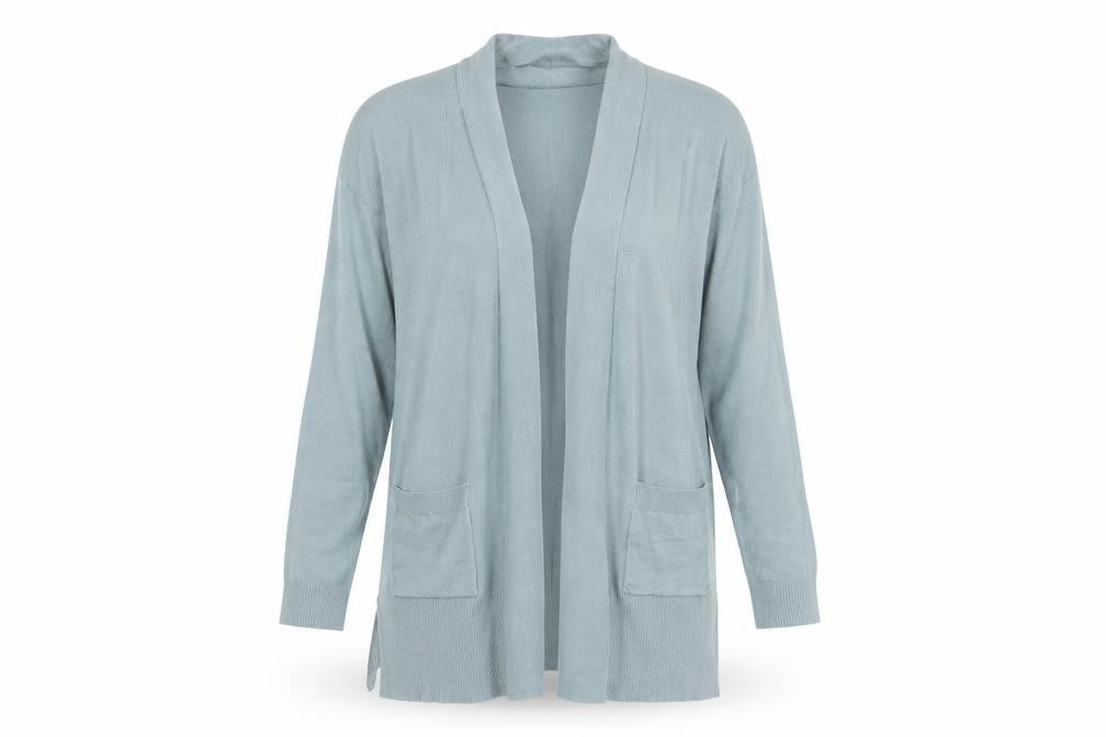 Atmosphere Women's Green Long Sleeve Open Knit Cardigan Size 12