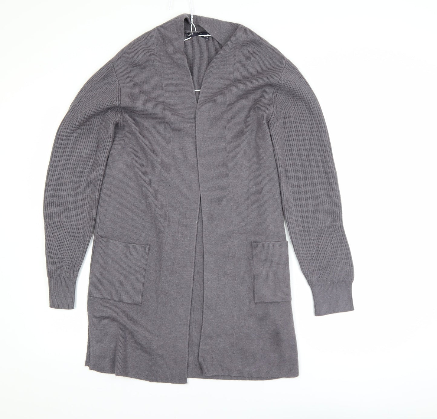Marks and Spencer Women’s Grey Longline Knit Cardigan Size 10