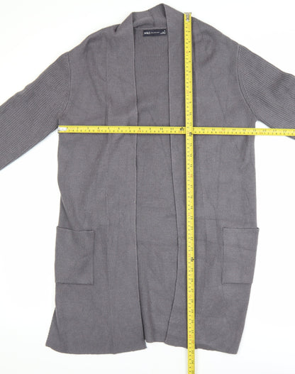 Marks and Spencer Women’s Grey Longline Knit Cardigan Size 10