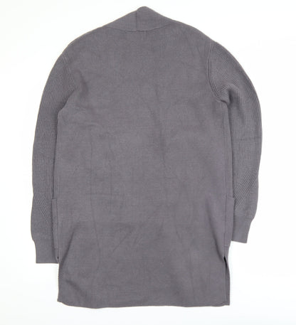 Marks and Spencer Women’s Grey Longline Knit Cardigan Size 10