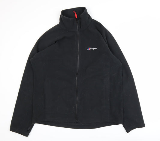 Berghaus Men’s Black XL Fleece Full Zip Jacket Outdoor Walking