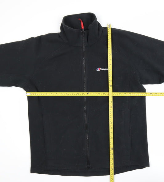 Berghaus Men’s Black XL Fleece Full Zip Jacket Outdoor Walking