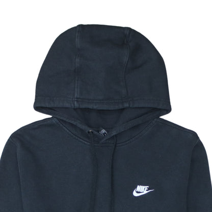 Nike Men's Black Pullover Hoodie Medium Fleece Sweatshirt
