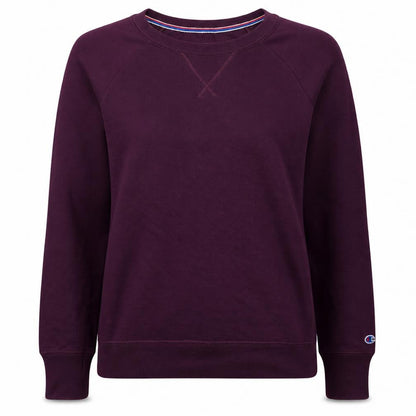 Champion Women's Purple Crew Neck Pullover Sweatshirt Size S