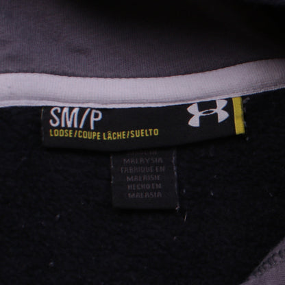 Under Armour Men's Black Pullover Hoodie Size S Relaxed Fit Sportswear