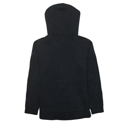Adidas Women Black Full Zip Hoodie Size S Hooded Sweatshirt