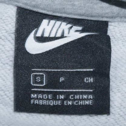 Nike Men's Grey Pullover Hoodie Small Regular Fit Fleece
