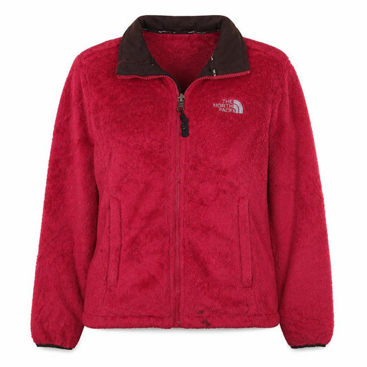 The North Face Women's Pink Fleece Jacket Size M Outdoor Full Zip