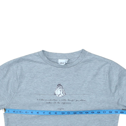 Primark Disney Women's Grey Eeyore Sweatshirt XS
