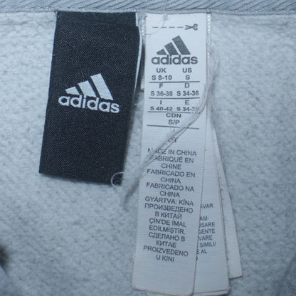 Adidas Women’s Grey Pullover Hoodie Small Biathlon Graphic Print
