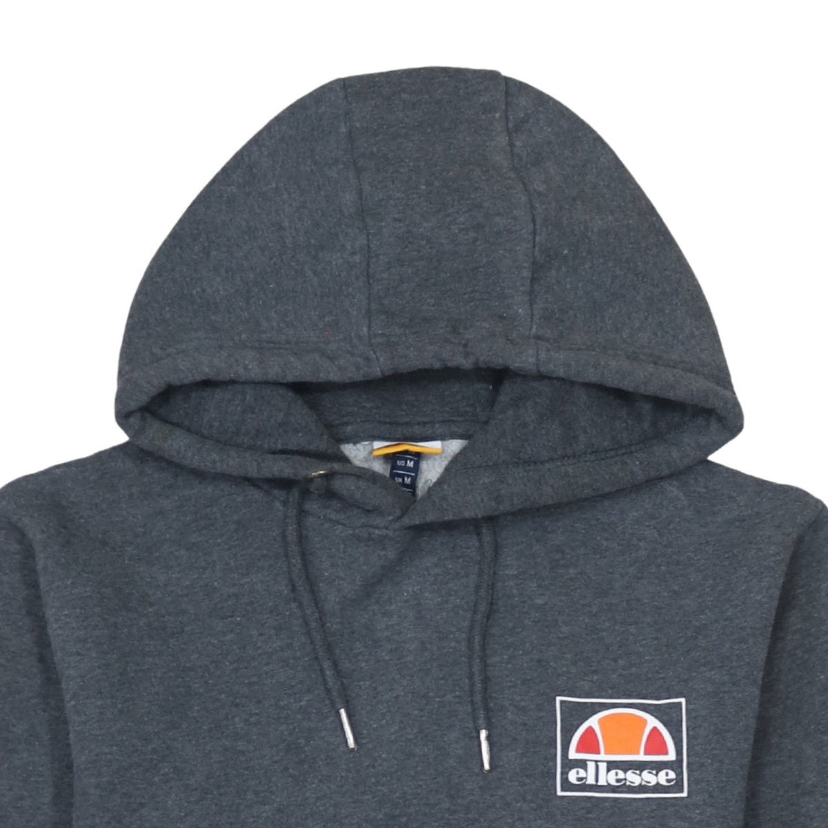 Ellesse Men's Grey Pullover Hoodie Size M Regular Fit