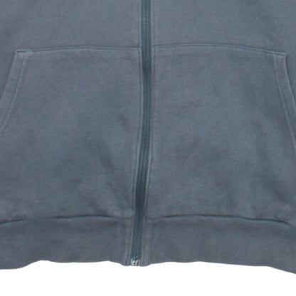 Under Armour Men Grey Full Zip Hoodie XL Loose Fit Sportswear