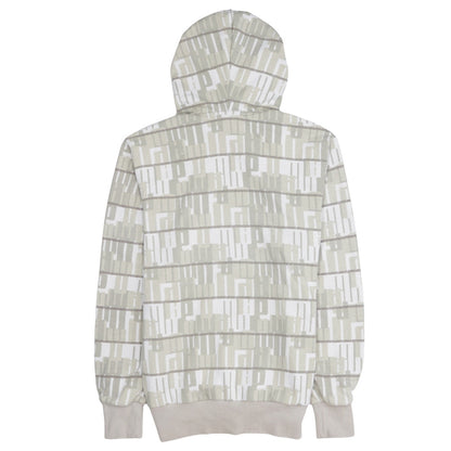 Puma Men Beige Graphic Pullover Hoodie Size S Casual Sportswear