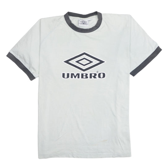 Umbro Men’s White 2XL Crew Neck Short Sleeve Sports T-Shirt