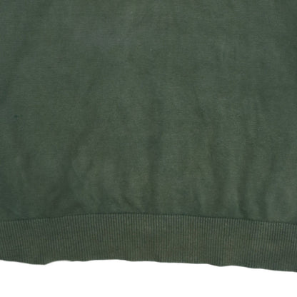 Tommy Hilfiger Mens Green Cotton Golf Pullover Jumper XL