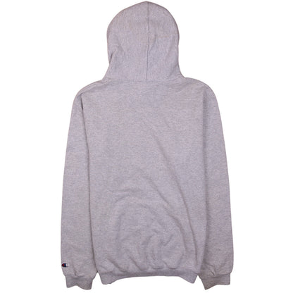 Champion Boys Grey Pullover Hoodie YXL Fleece Cotton Blend Logo Sweatshirt