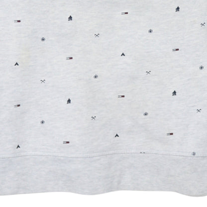 Tommy Hilfiger Men’s Grey Small Logo Sweatshirt Size S