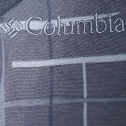 Columbia Boys Grey Geometric Waterproof Lined Winter Puffer Jacket 20 Plus